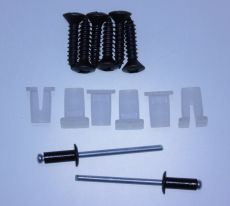 Mk2 Escort C Pillar Grille Clip, Screw & Rivet Set
