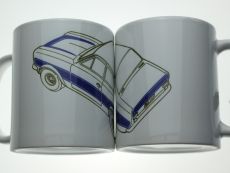 11oz Coffee Cup with Mk1 Escort RS2000 Design