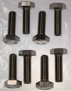 Mk2 Escort Front Seat Back Frame Bolts Stainless Steel x 8