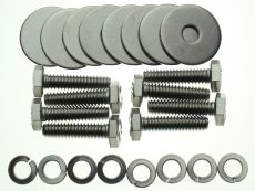 Front Seat Bolt Set All Stainless Steel
