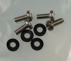 Mk2 Escort Front Indicator Screws (Stainless) & Rubber Washers x 4