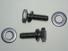 Rear Axle Bumper Bolts & Washers All Stainless Steel x 2