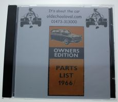 Mk1 Cortina Parts Manual on CD-ROM