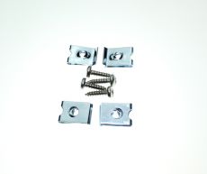 Scuttle Panel Clip Set & Stainless Steel